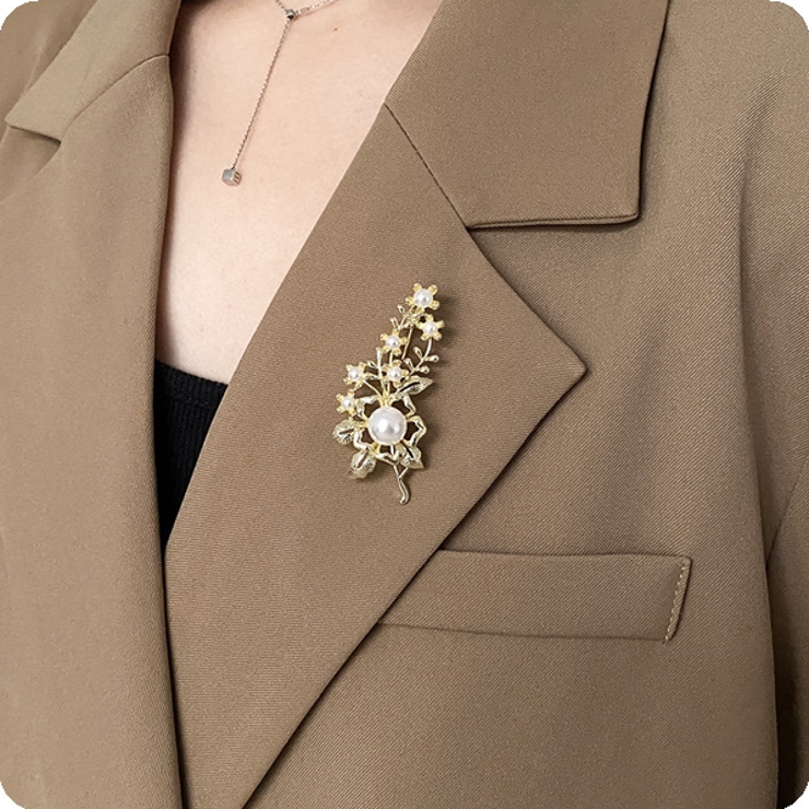 ブローチ ピンブローチ レディース | PlusNao | 詳細画像3 