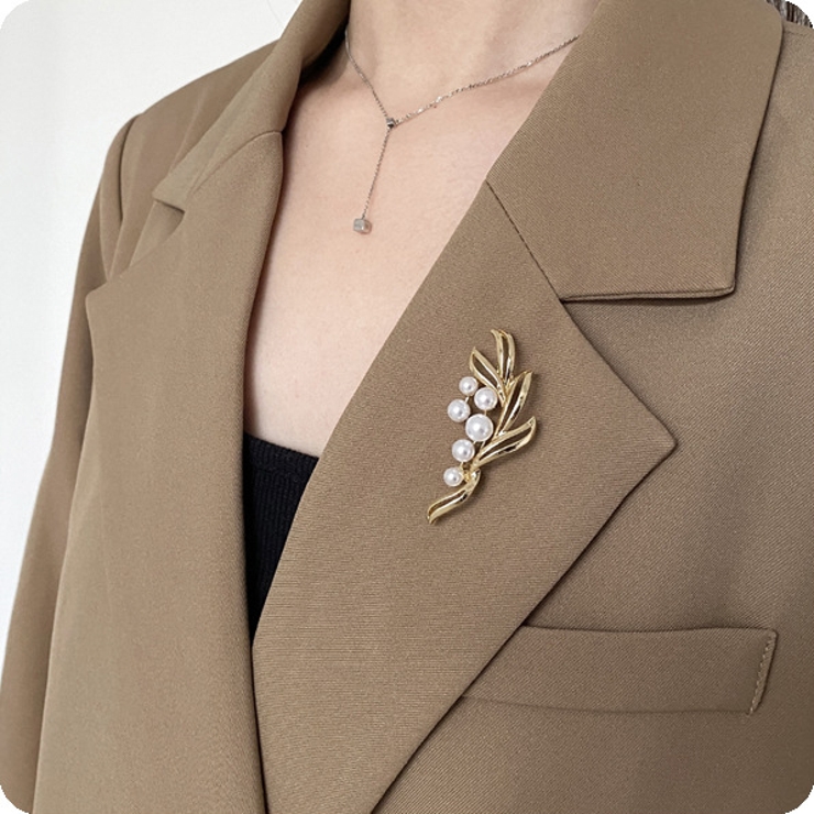 ブローチ ピンブローチ レディース | PlusNao | 詳細画像7 