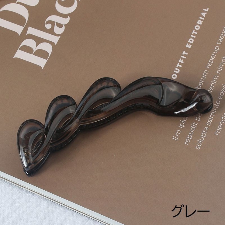 ヘアクリップ バナナクリップ ヘアアクセサリー | PlusNao | 詳細画像16 
