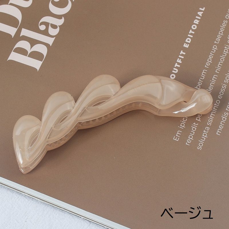 ヘアクリップ バナナクリップ ヘアアクセサリー[品番