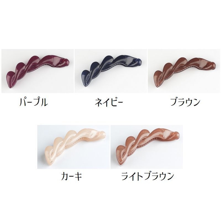 ヘアクリップ バナナクリップ ヘアアクセサリー | PlusNao | 詳細画像6 
