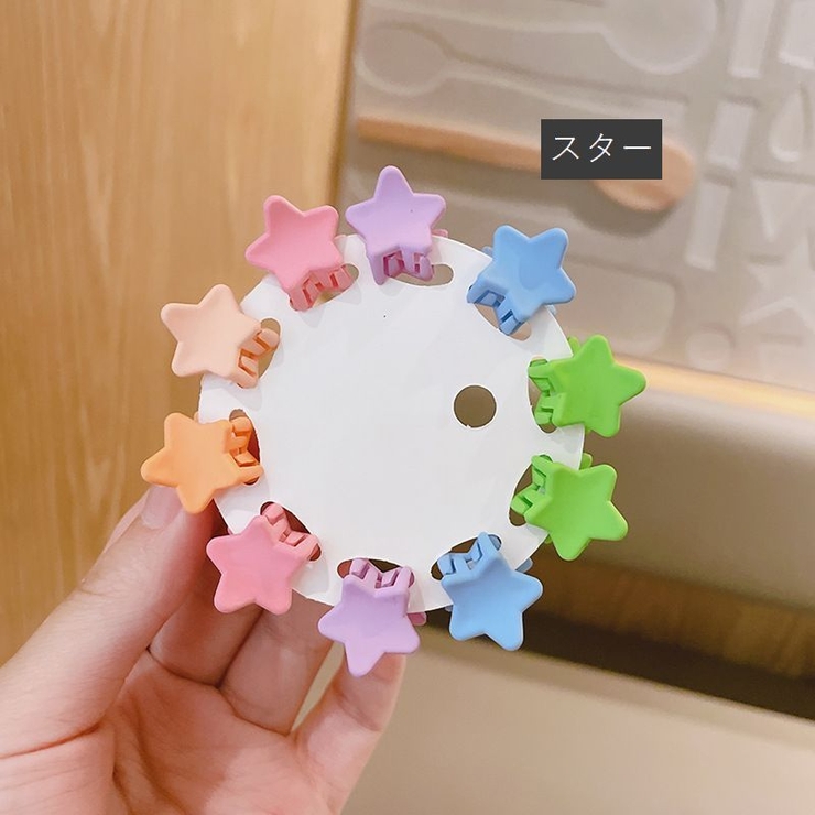 ヘアクリップ ヘアアクセサリー 10個セット | PlusNao | 詳細画像11 