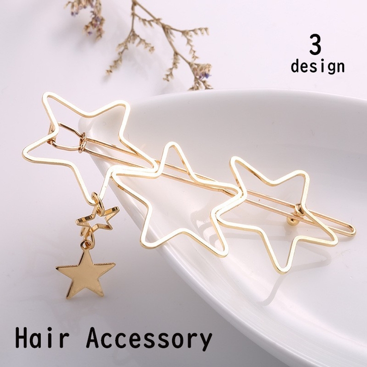 ヘアピン ヘアクリップ ヘアアクセサリー | PlusNao | 詳細画像1 