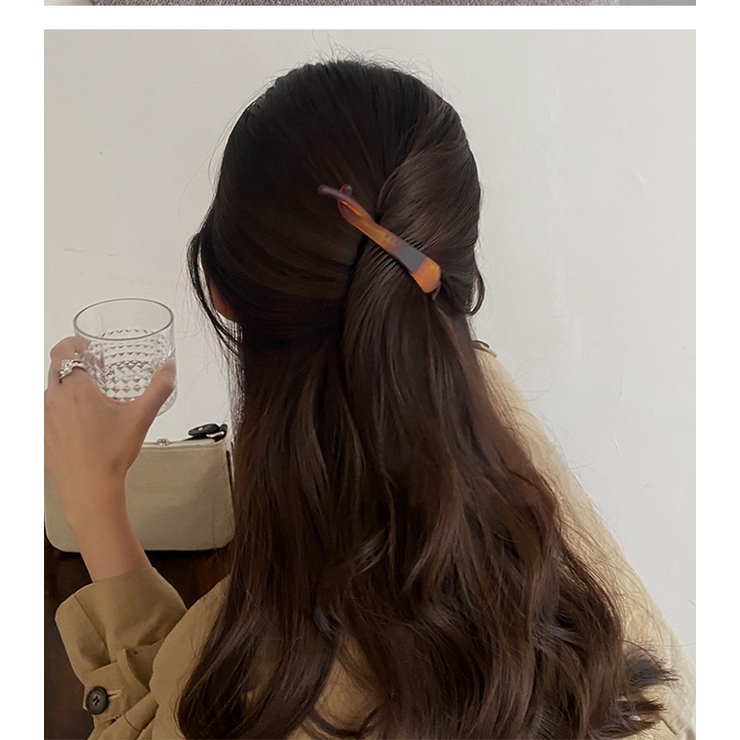 ヘアクリップ バナナクリップ レディース | PlusNao | 詳細画像8 