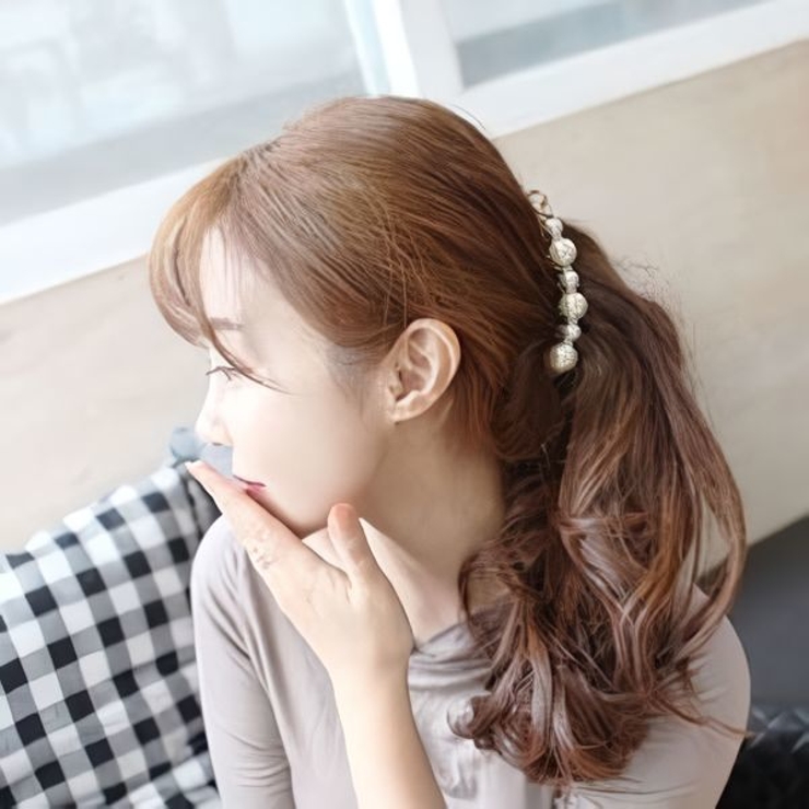バナナクリップ ヘアクリップ 2個組 | PlusNao | 詳細画像5 