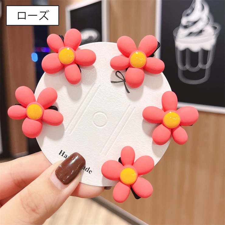 ヘアクリップ 同色5個セット ヘアアクセサリー | PlusNao | 詳細画像3 
