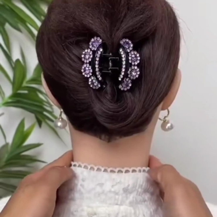 ヘアクリップ バンスクリップ レディース | PlusNao | 詳細画像2 