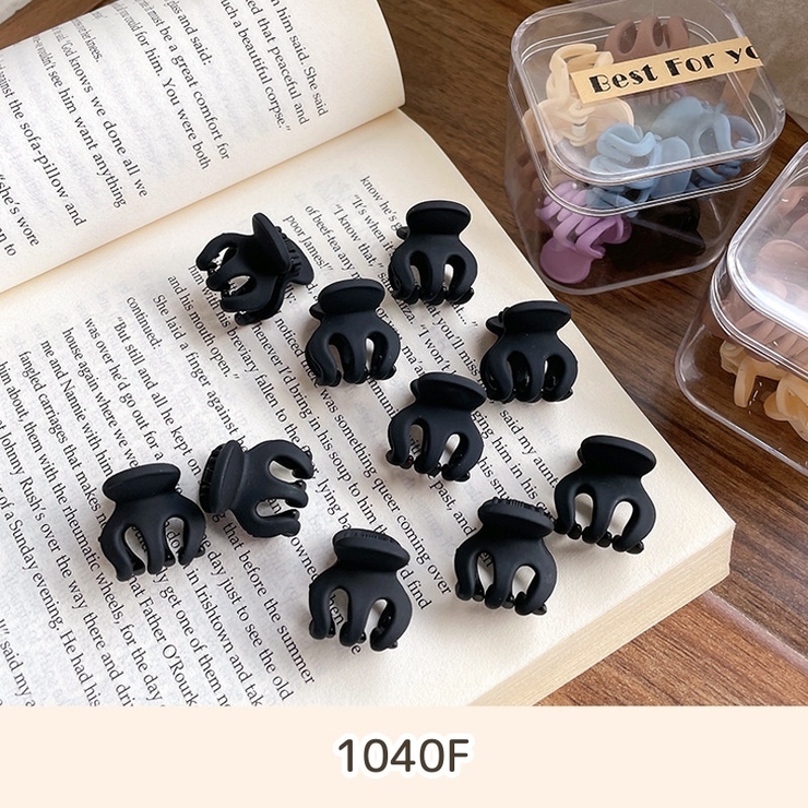 ミニヘアクリップ 10個入り ヘアクリップ | PlusNao | 詳細画像18 