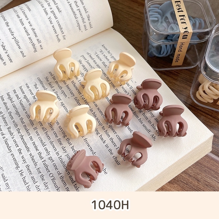 ミニヘアクリップ 10個入り ヘアクリップ[品番：FQ000195970]｜PlusNao