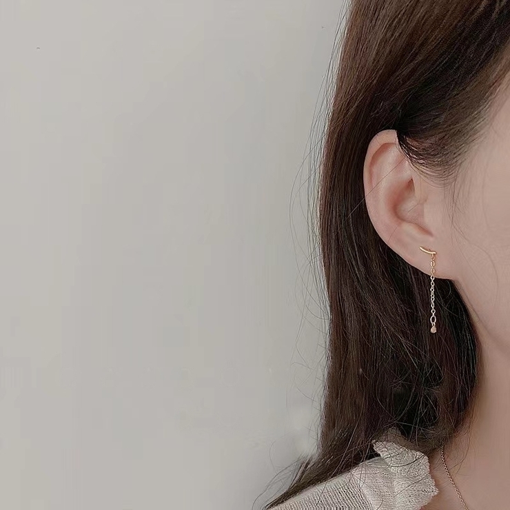 ピアス バックキャッチピアス ロングピアス | PlusNao | 詳細画像2 