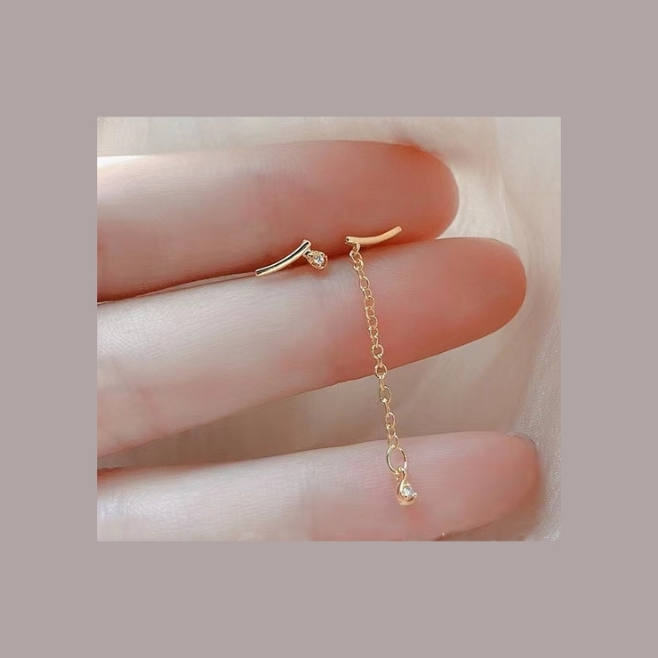 ピアス バックキャッチピアス ロングピアス | PlusNao | 詳細画像8 