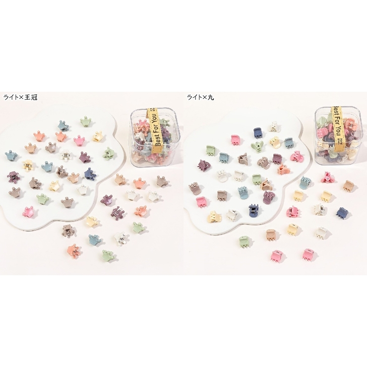 ミニバンスクリップ ヘアクリップ 髪留め | PlusNao | 詳細画像19 