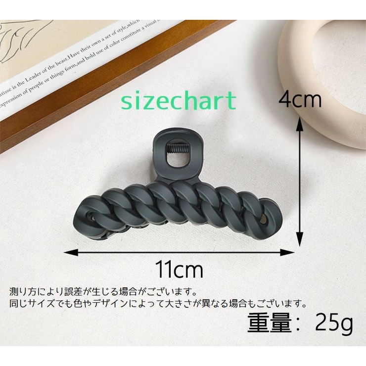 ヘアクリップ バンスクリップ レディース | PlusNao | 詳細画像18 