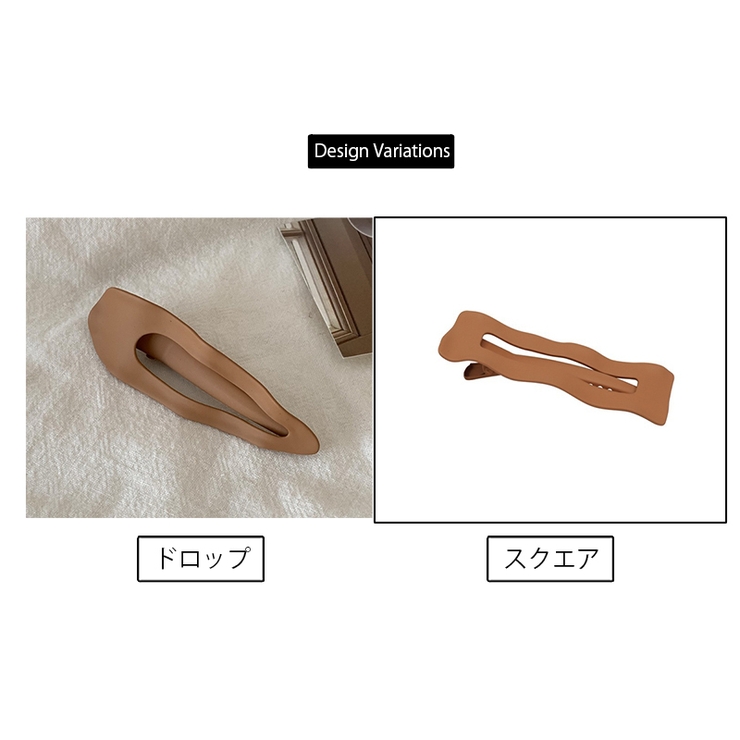 ヘアクリップ パッチン留め風 レディース | PlusNao | 詳細画像13 