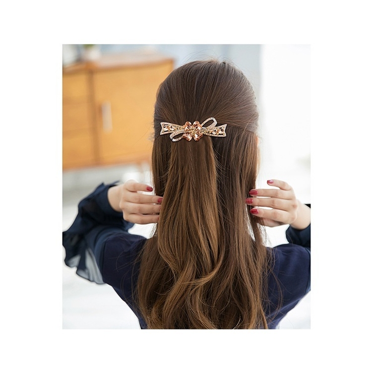 バレッタ ヘアクリップ ヘアアクセサリー | PlusNao | 詳細画像4 
