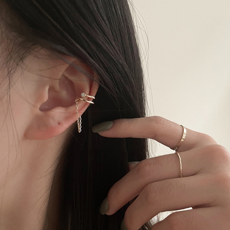 イヤーカフ イヤークリップ 耳飾り | PlusNao | 詳細画像2 