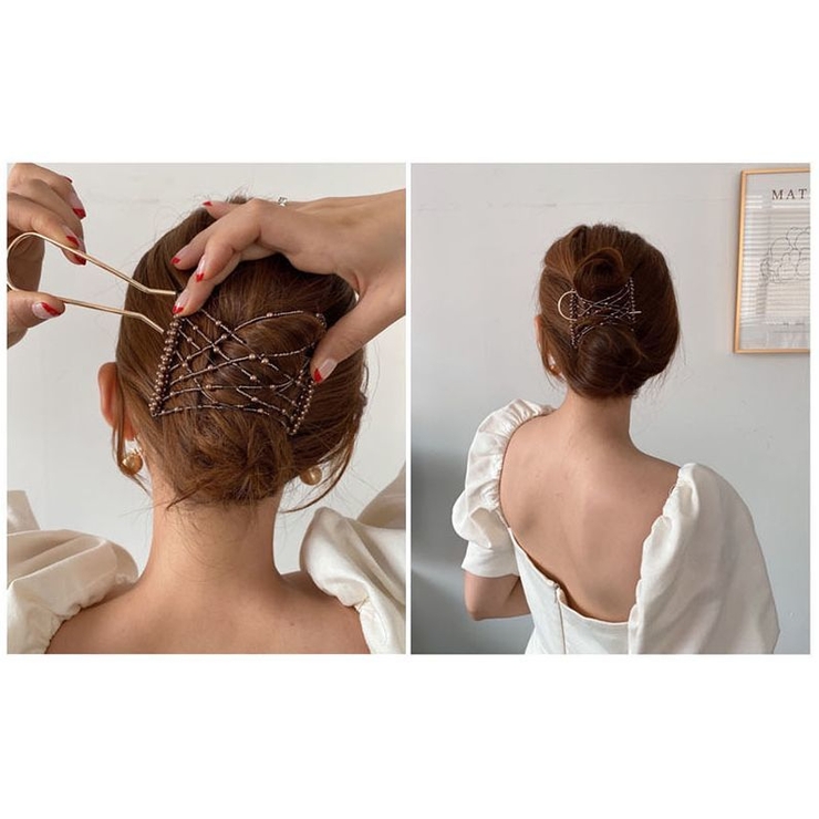 ダブルコーム ツインコーム ヘアアクセサリー[品番：FQ000141479