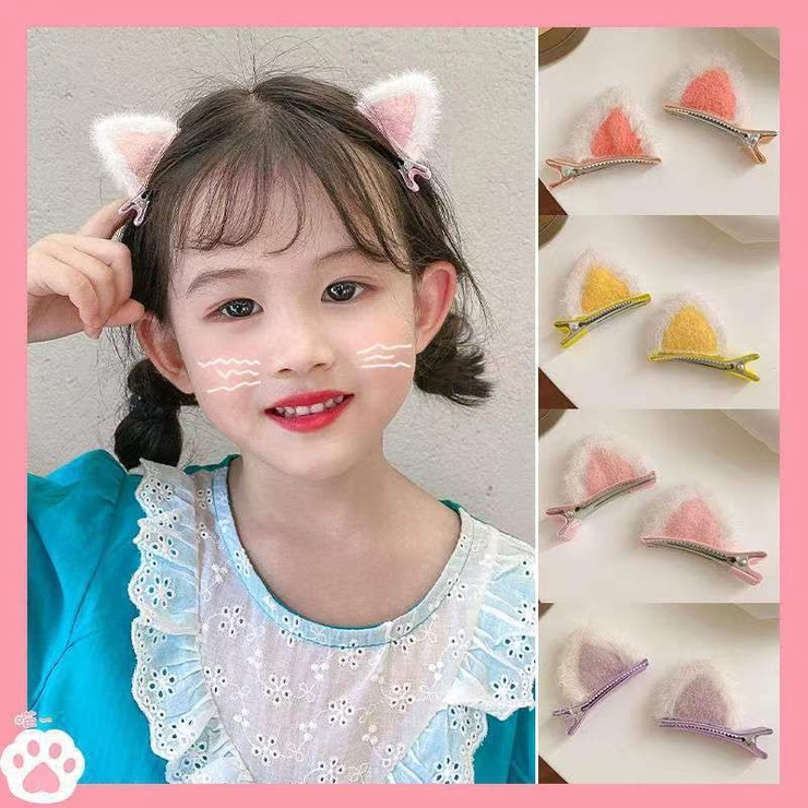 ヘアクリップ くちばしクリップ 猫耳 | PlusNao | 詳細画像2 