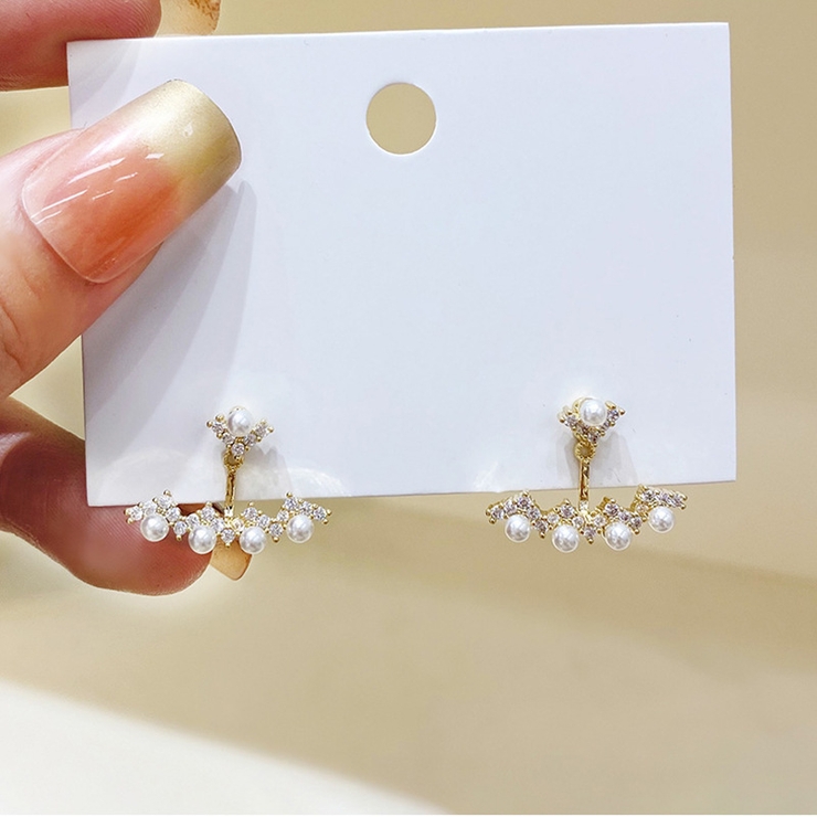 ピアス スタッドピアス バックキャッチピアス[品番：FQ000161558