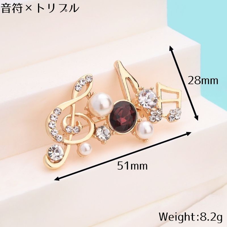 ピンブローチ レディース アクセサリー | PlusNao | 詳細画像8 