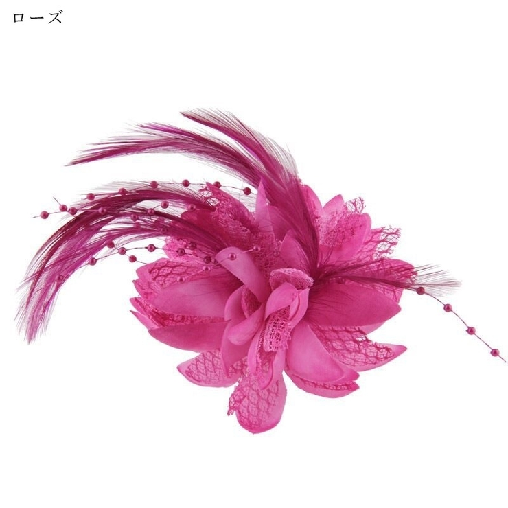 コサージュ ブローチ ヘアゴム | PlusNao | 詳細画像13 