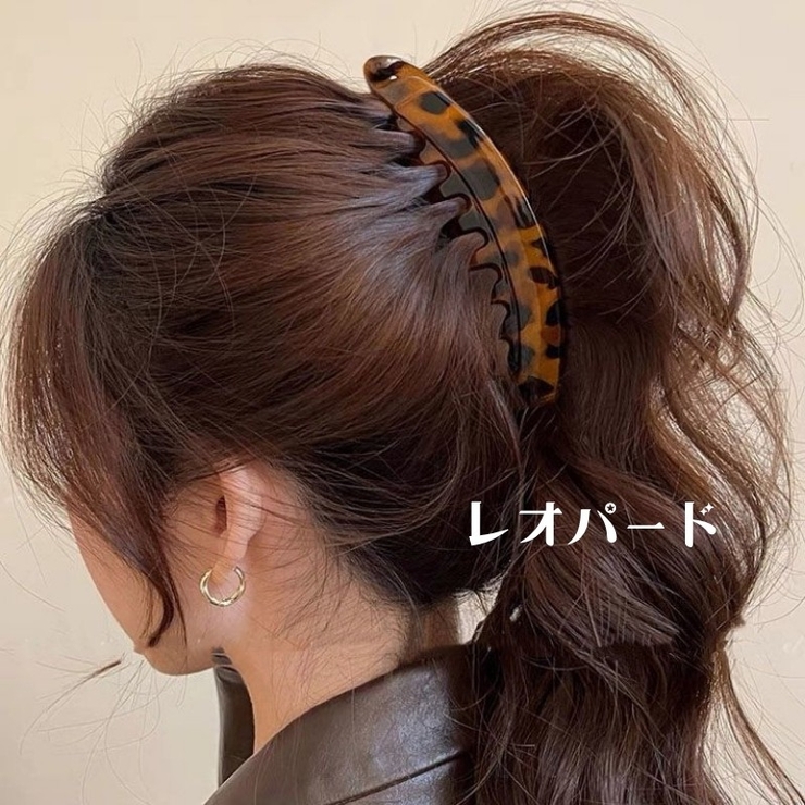バナナクリップ ヘアクリック ヘアアクセサリー | PlusNao | 詳細画像14 
