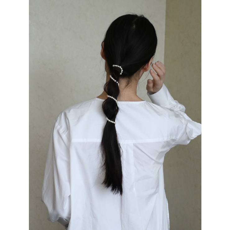ヘアワイヤー ヘアアクセサリー ポニーテールアクセ[品番