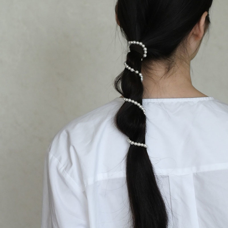 ヘアアクセサリー N ヘアワイヤー ヘアアクセサリー ポニーテールアクセ[品番