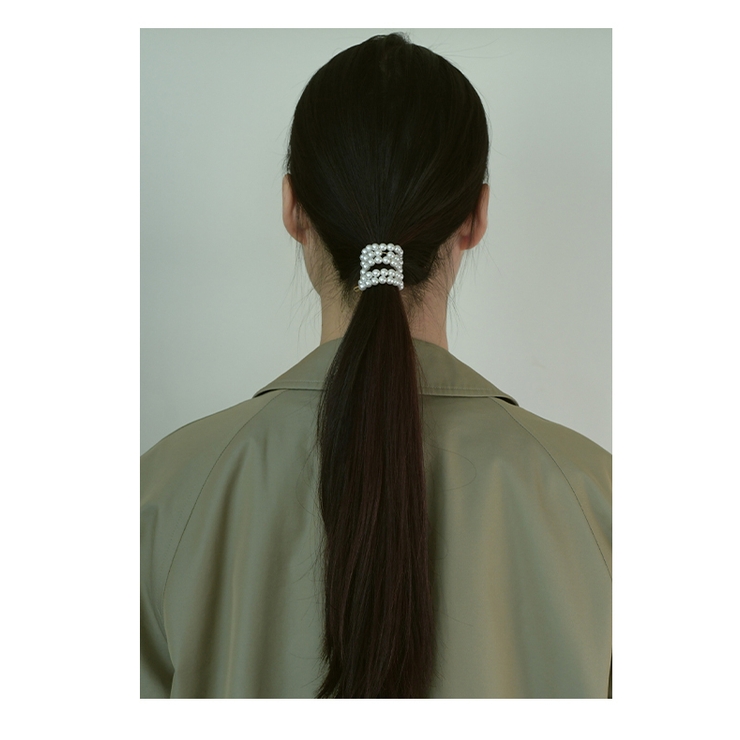 ヘアワイヤー ヘアアクセサリー ポニーテールアクセ[品番