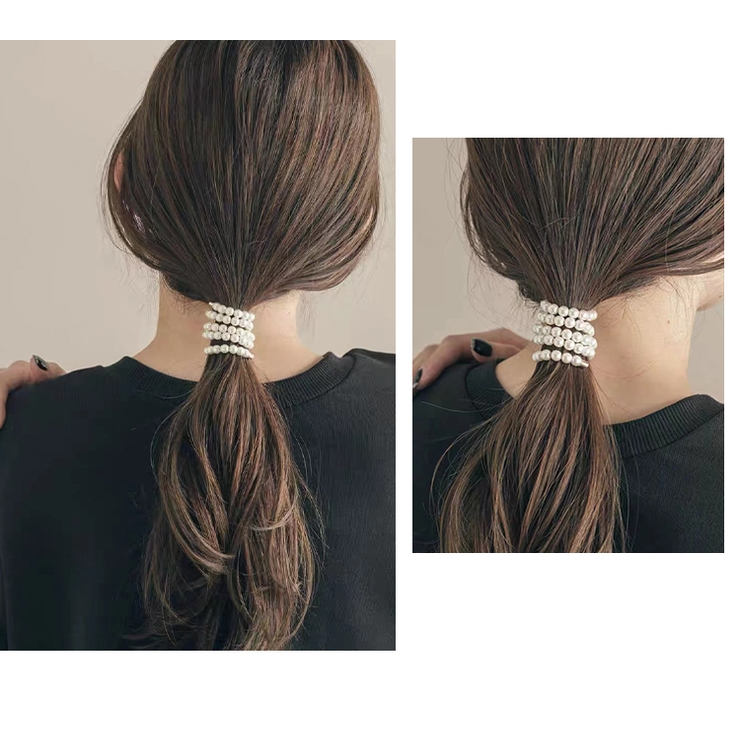 ヘアアクセサリー N ヘアワイヤー ヘアアクセサリー ポニーテールアクセ[品番
