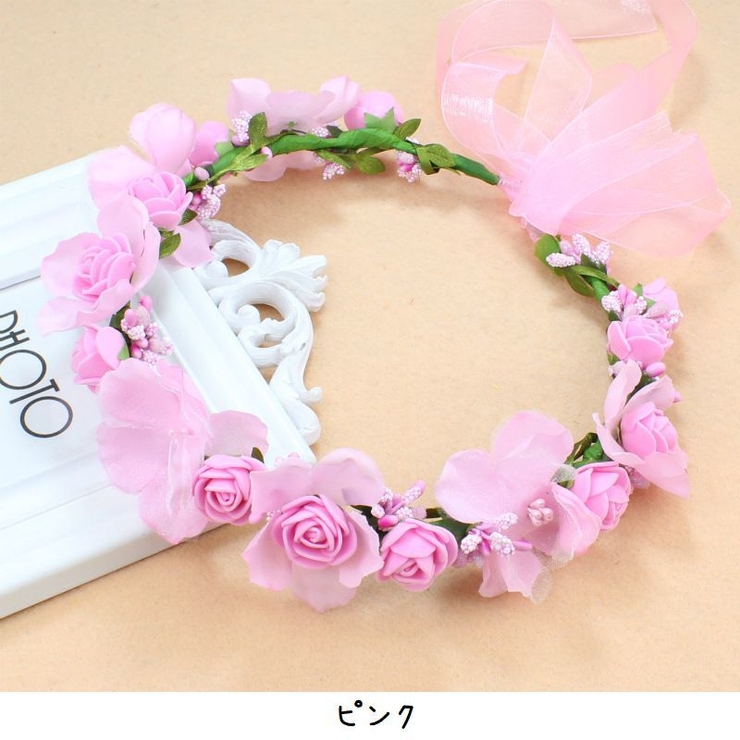 ヘッドコサージュ ヘッドドレス ブライダル | PlusNao | 詳細画像5 