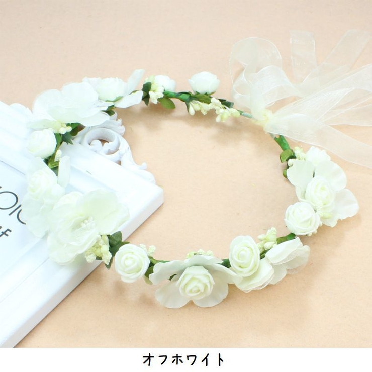 ヘッドコサージュ ヘッドドレス ブライダル | PlusNao | 詳細画像7 