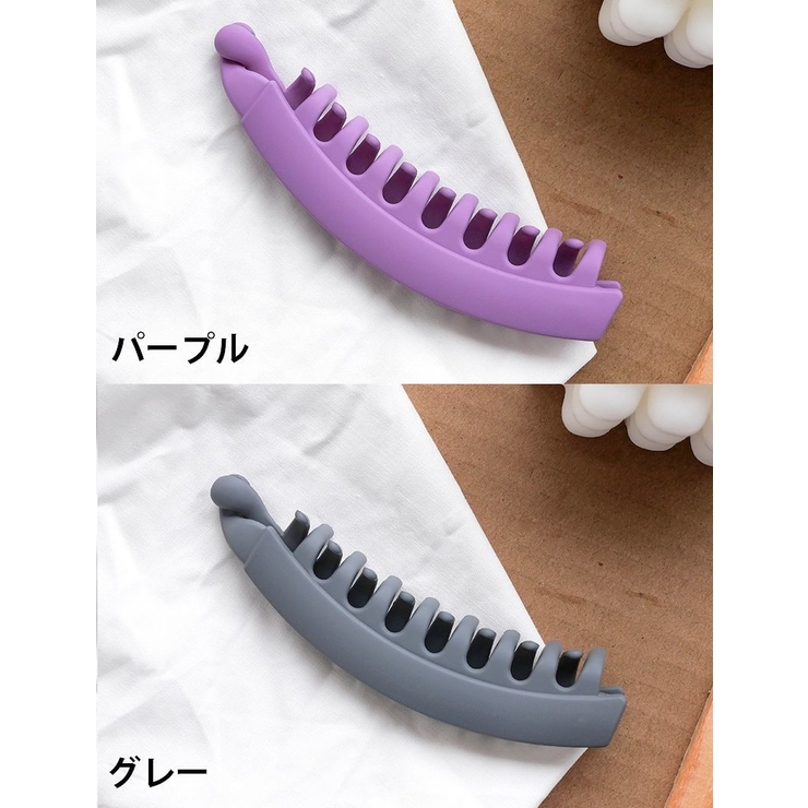 バナナクリップ ヘアクリップ レディース | PlusNao | 詳細画像16 