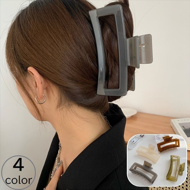 ヘアクリップ バンスクリップ レディース | PlusNao | 詳細画像1 