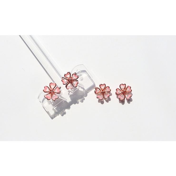 スタッドピアス イヤリング ノンホールピアス | PlusNao | 詳細画像2