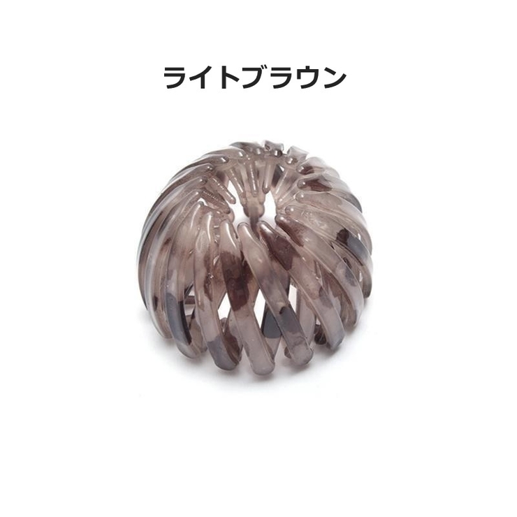 ヘアクリップ 鳥の巣クリップ ポニーリング | PlusNao | 詳細画像9 