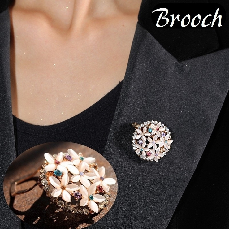 ブローチ アクセサリー レディース | PlusNao | 詳細画像1 