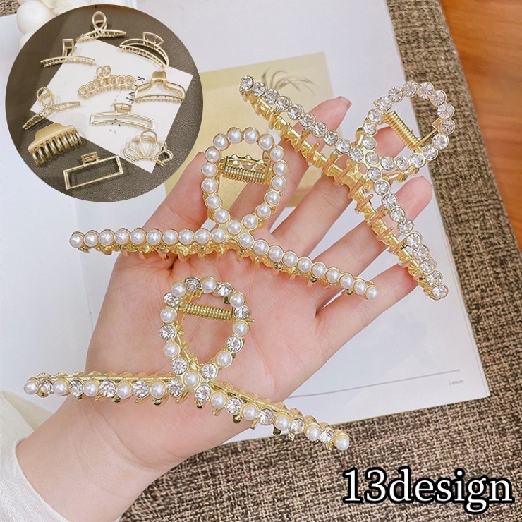 ヘアクリップ バンスクリップ ヘアアクセサリー | PlusNao | 詳細画像1 