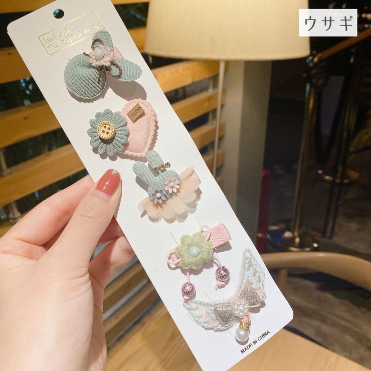 ヘアクリップ 5個セット キッズ | PlusNao | 詳細画像11 