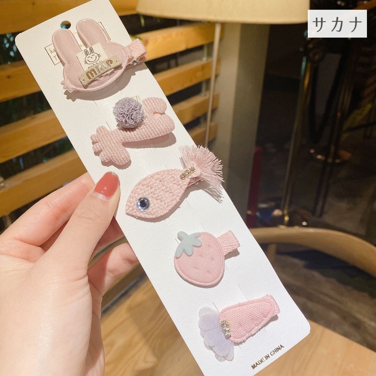 ヘアクリップ 5個セット キッズ | PlusNao | 詳細画像14 