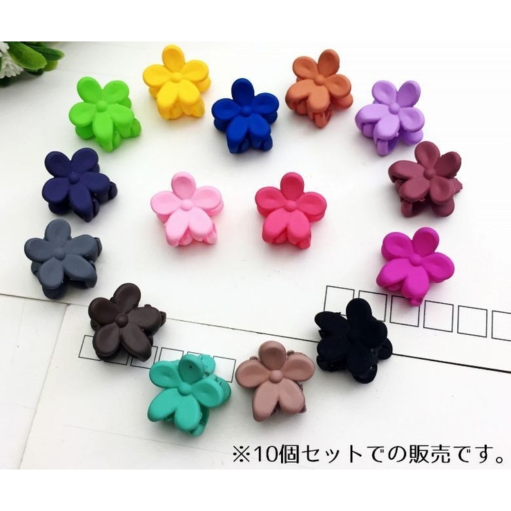 ヘアクリップ バンスクリップ 10個セット | PlusNao | 詳細画像4 