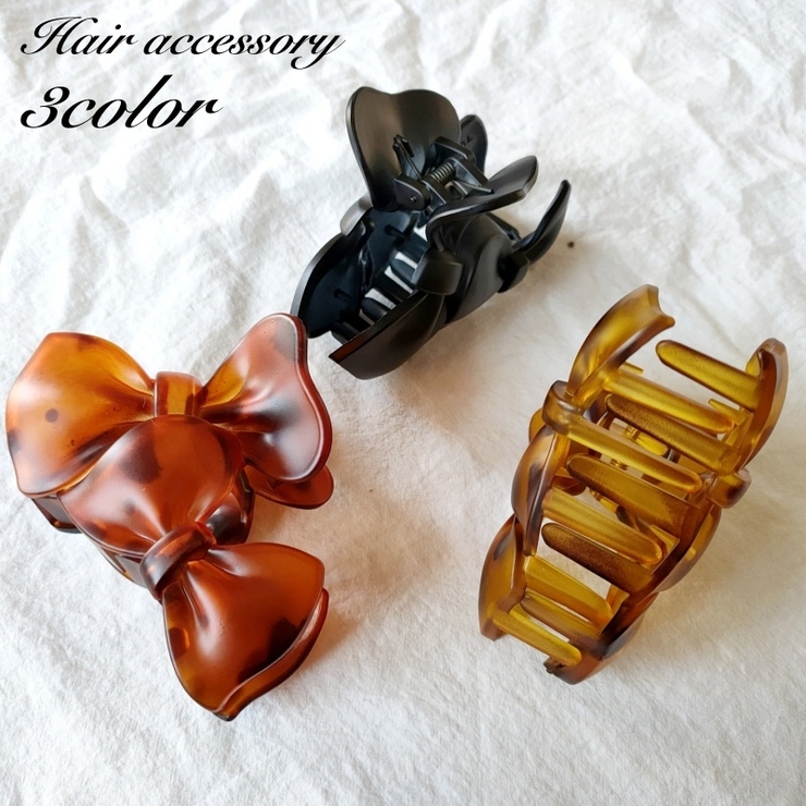 ヘアクリップ バンスクリップ ヘアアクセサリー | PlusNao | 詳細画像1 
