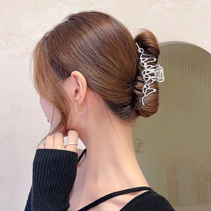 ヘアクリップ バンスクリップ ヘアアクセサリー | PlusNao | 詳細画像2 