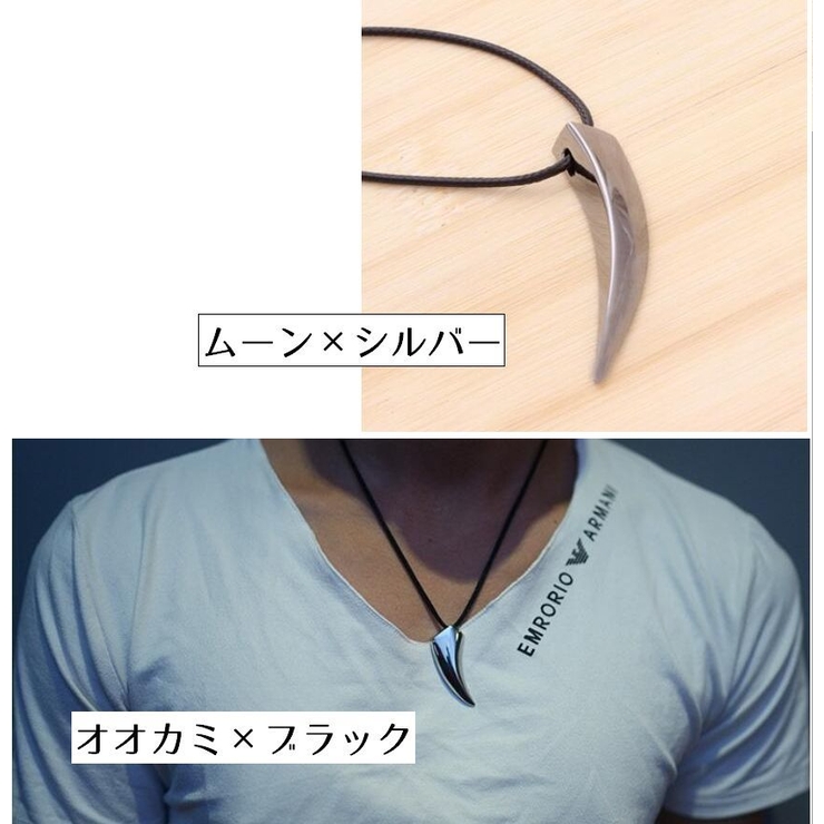 レザーネックレス ペンダント フェイクレザー | PlusNao | 詳細画像5 