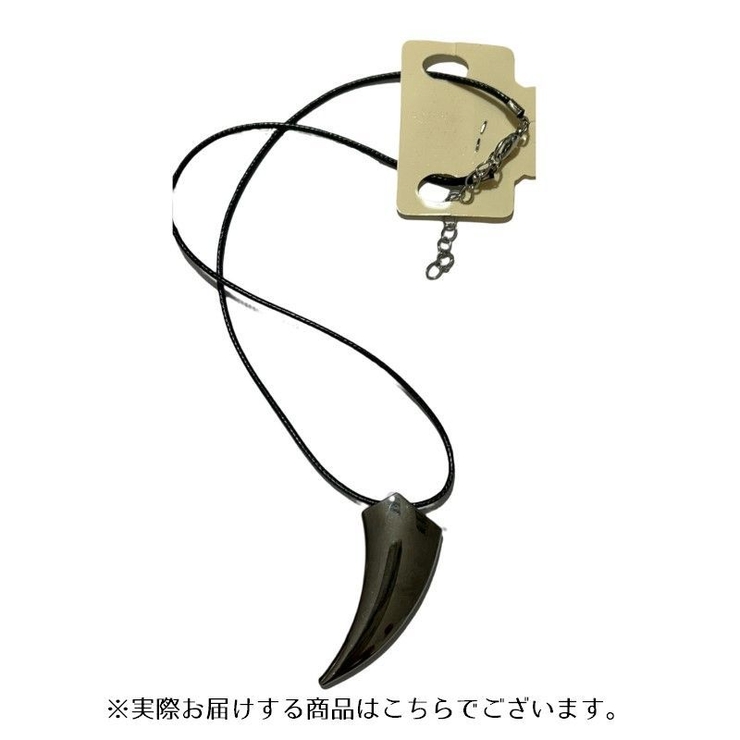 レザーネックレス ペンダント フェイクレザー | PlusNao | 詳細画像8 