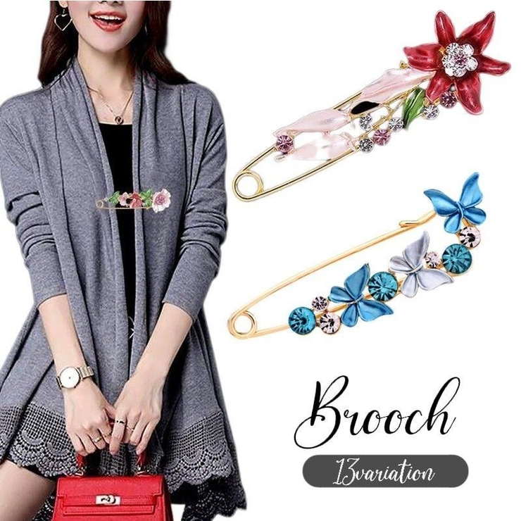 ピンブローチ レディース 女性用 | PlusNao | 詳細画像1 