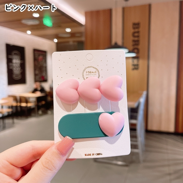 ヘアクリップ 髪留め 2種セット | PlusNao | 詳細画像11 