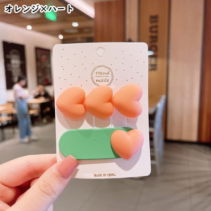 ヘアクリップ 髪留め 2種セット | PlusNao | 詳細画像12 