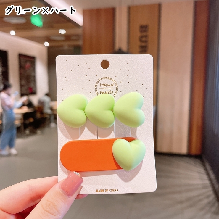 ヘアクリップ 髪留め 2種セット | PlusNao | 詳細画像14 