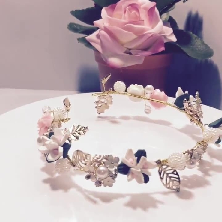 ティアラ ヘアワイヤー ヘッドドレス | PlusNao | 詳細画像6 